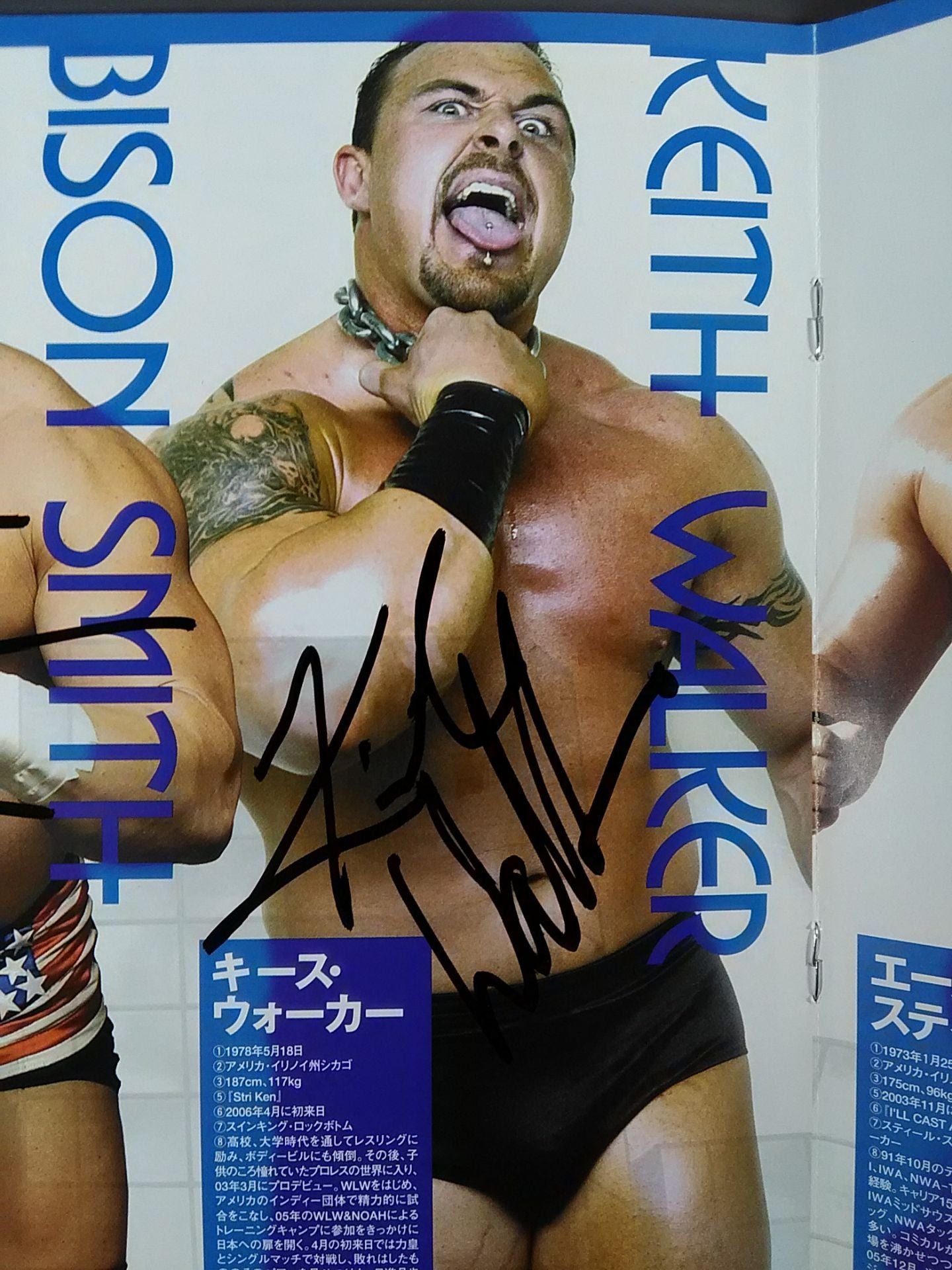 [4 fighters hand signed autograph 】SHINY NAVIGATION’06