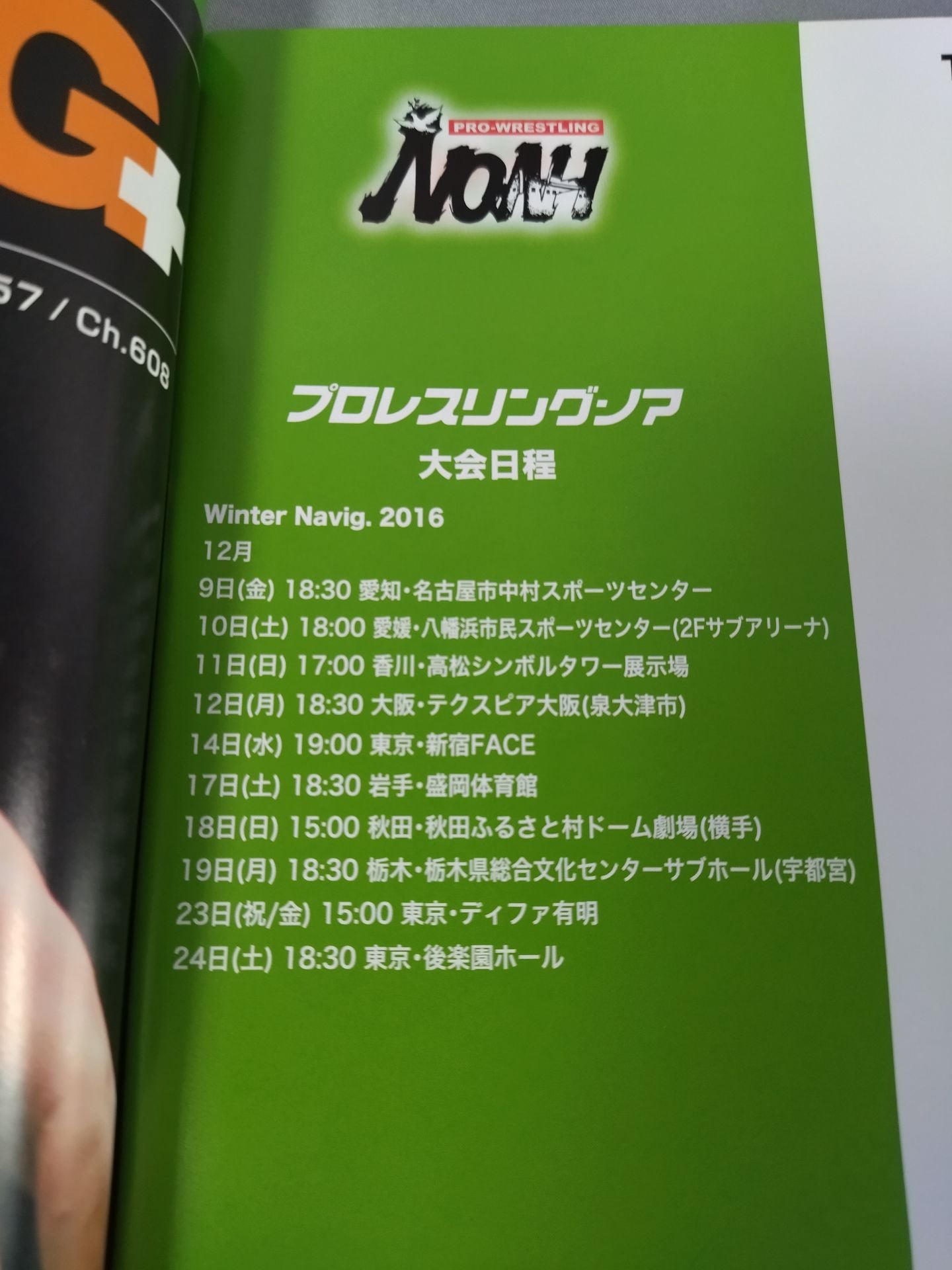 Pro-wrestling  Noah 2016 Vol.11