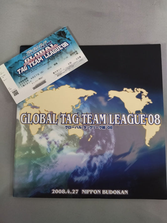 【ticket stub 付】2008 Global Tag League Match / GLOBAL TAG TEAM LEAGUE08