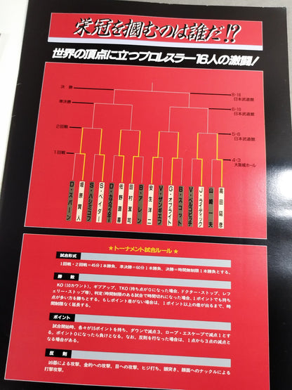 94 PRO-Wrestling WORLD TOURNAMENT Second Round