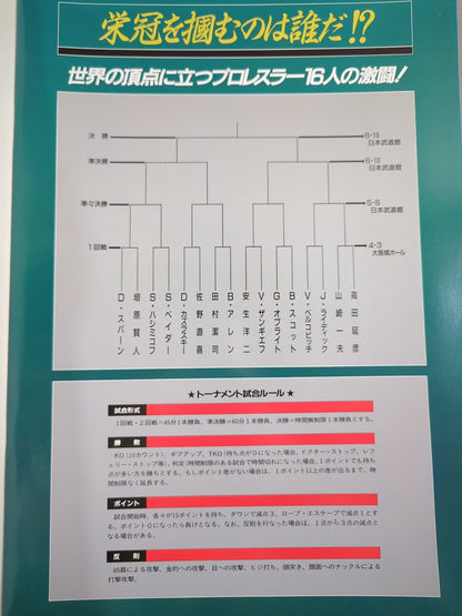 94 Pro-wrestling  World Tournament Opening Round