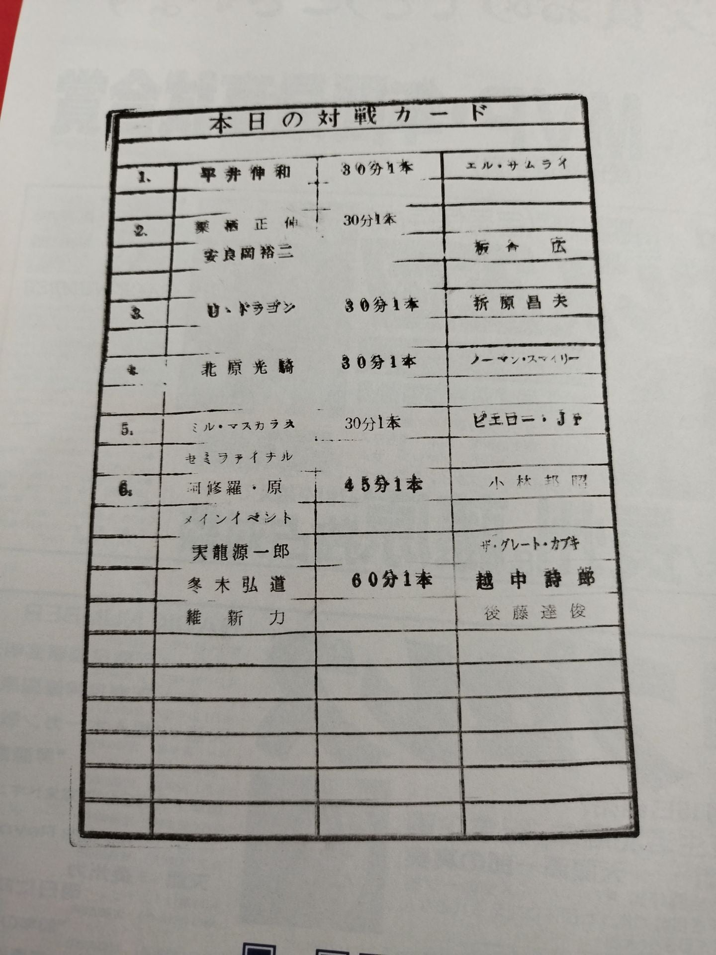 WAR / New Year SUPER REVOLUTION'94