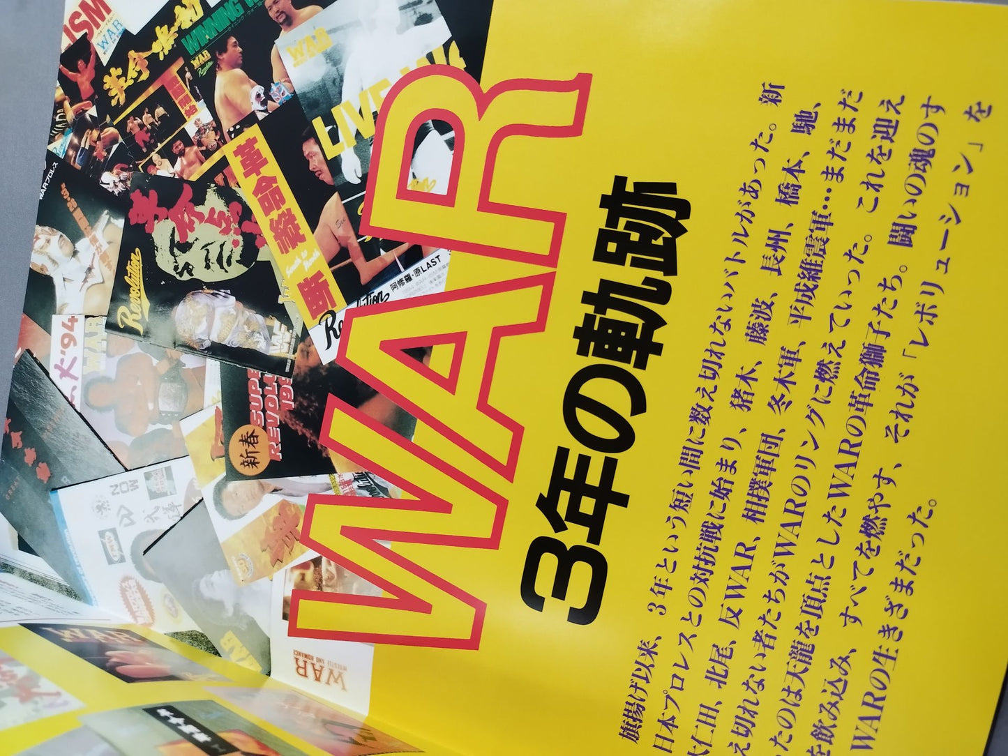WAR / Revolution Yojo 3rd WAR Pro Wrestling  3rd Anniversary Series