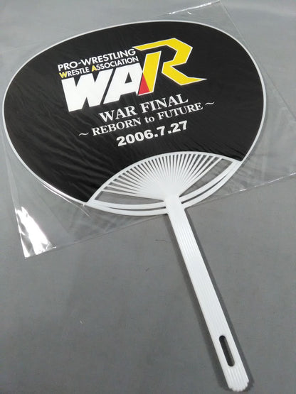 【Uchiwa (paper fan) with 】WAR FINAL～REBORN TO FUTURE～