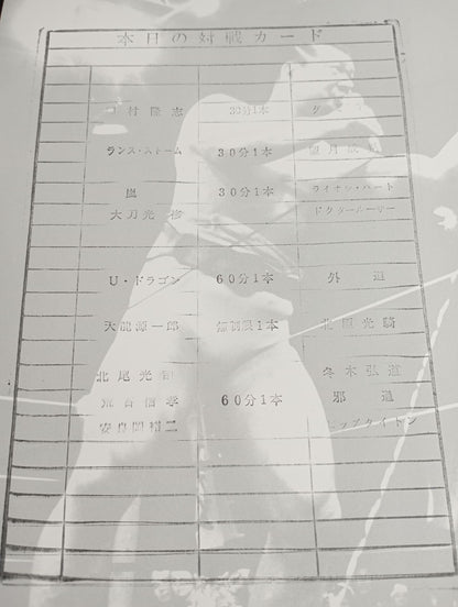 WAR / OFFICIAL GUIDE BOOK(1996.3.19～5.26)