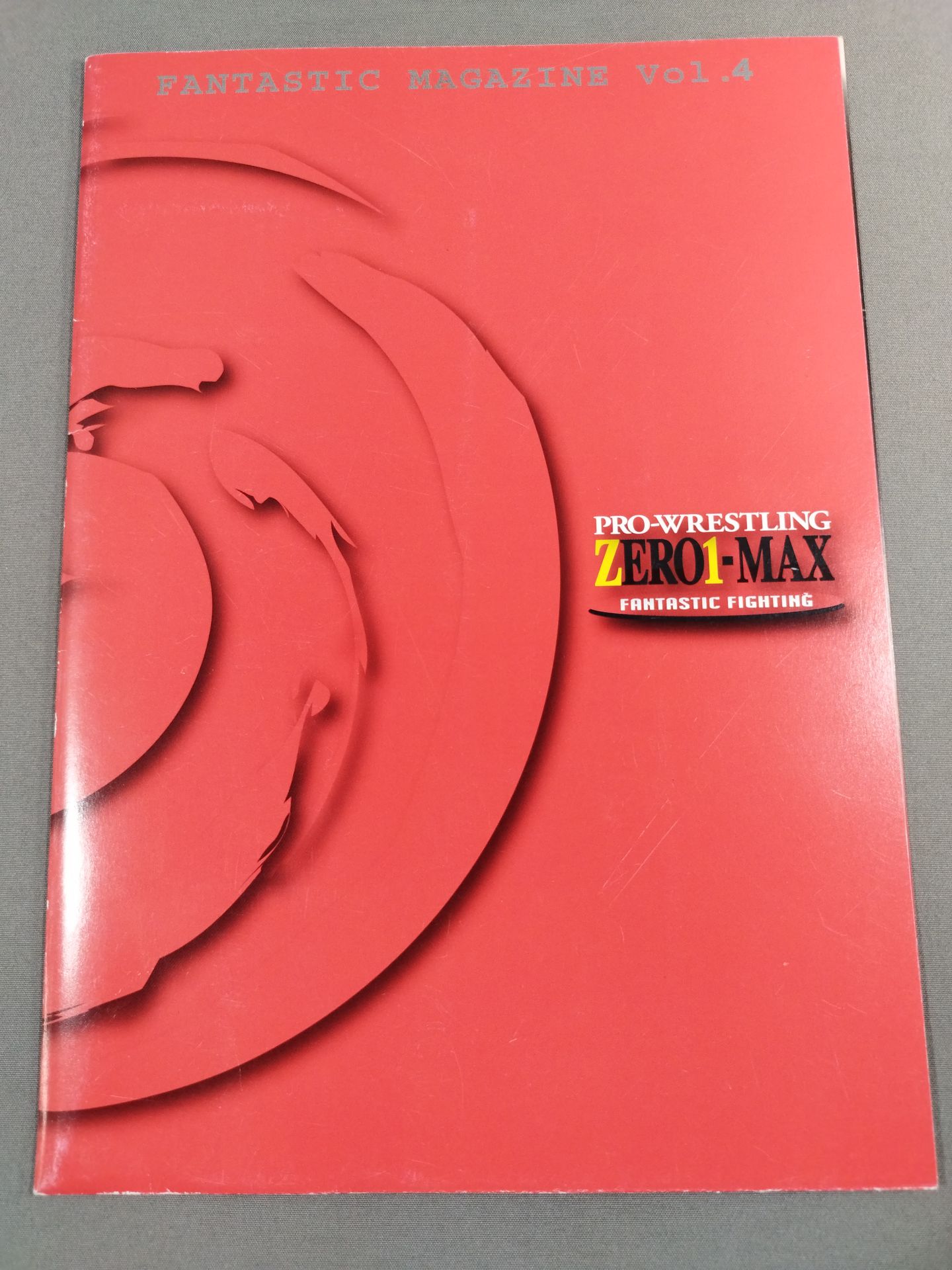 ★ Yasukuni Shrine Pro Wrestling ★ With ticket stub ZERO1-MAX FANTASTIC MAGAZINE VOL.4