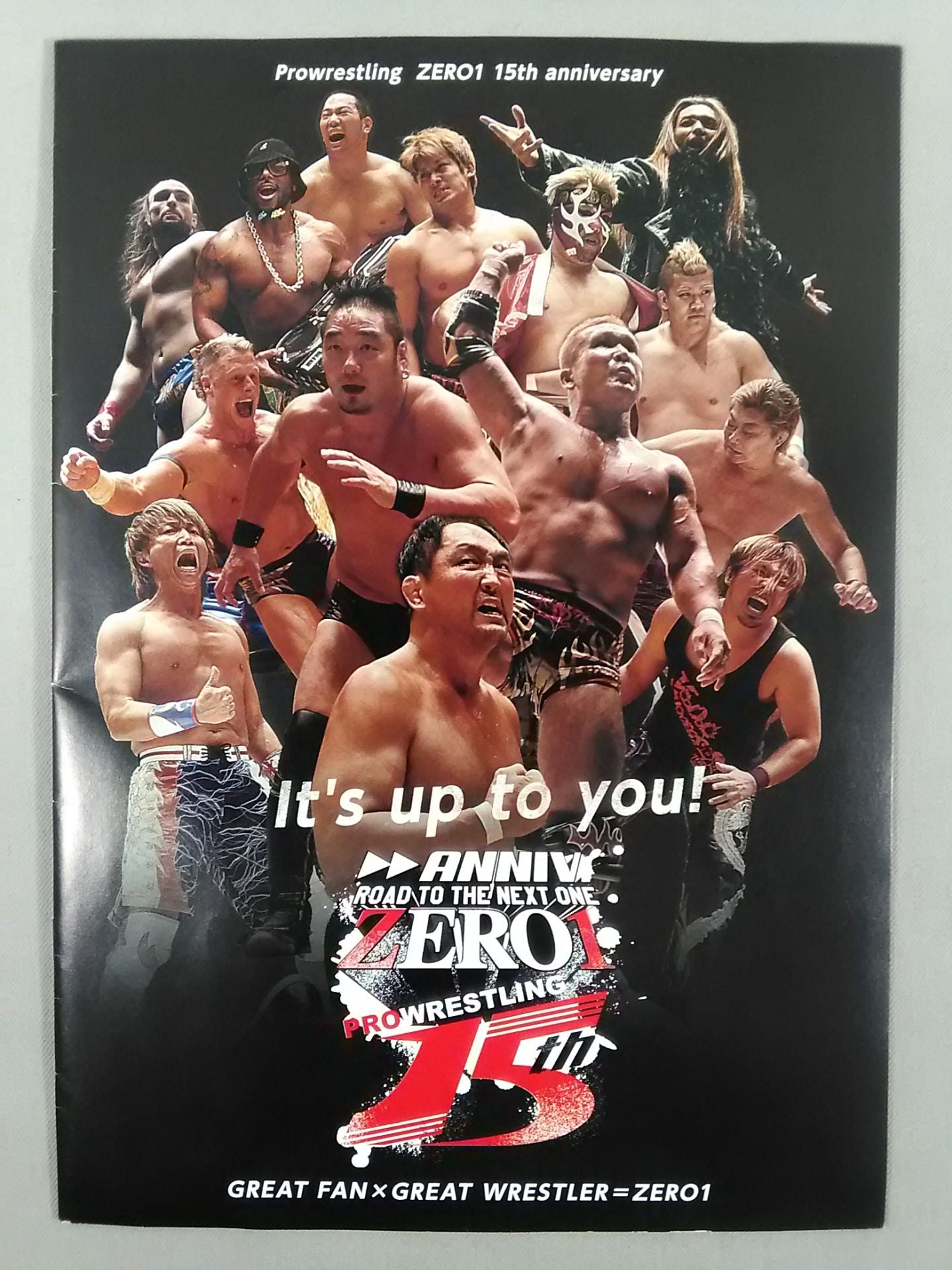 【3選手直筆サイン入り】ZERO1 15th ANNIV ROAD TO THE NEXT ONE