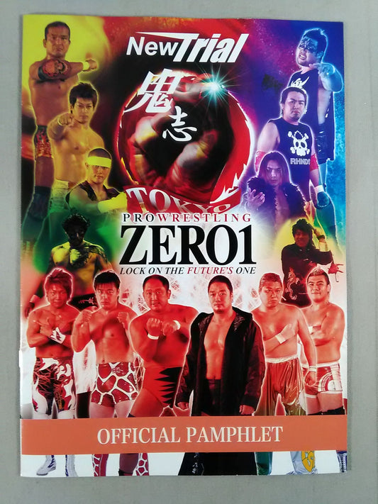 【6名hand signed autograph 】ZERO1 OFFICIAL PAMPHLET / New Trial~鬼志~