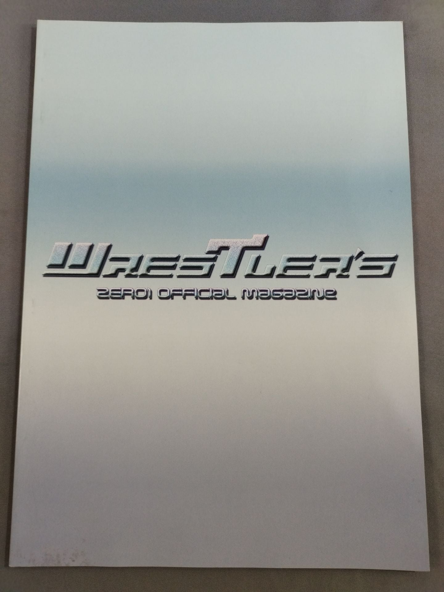 ZERO1 OFFICIAL MAGAZINE WRESTLER’S