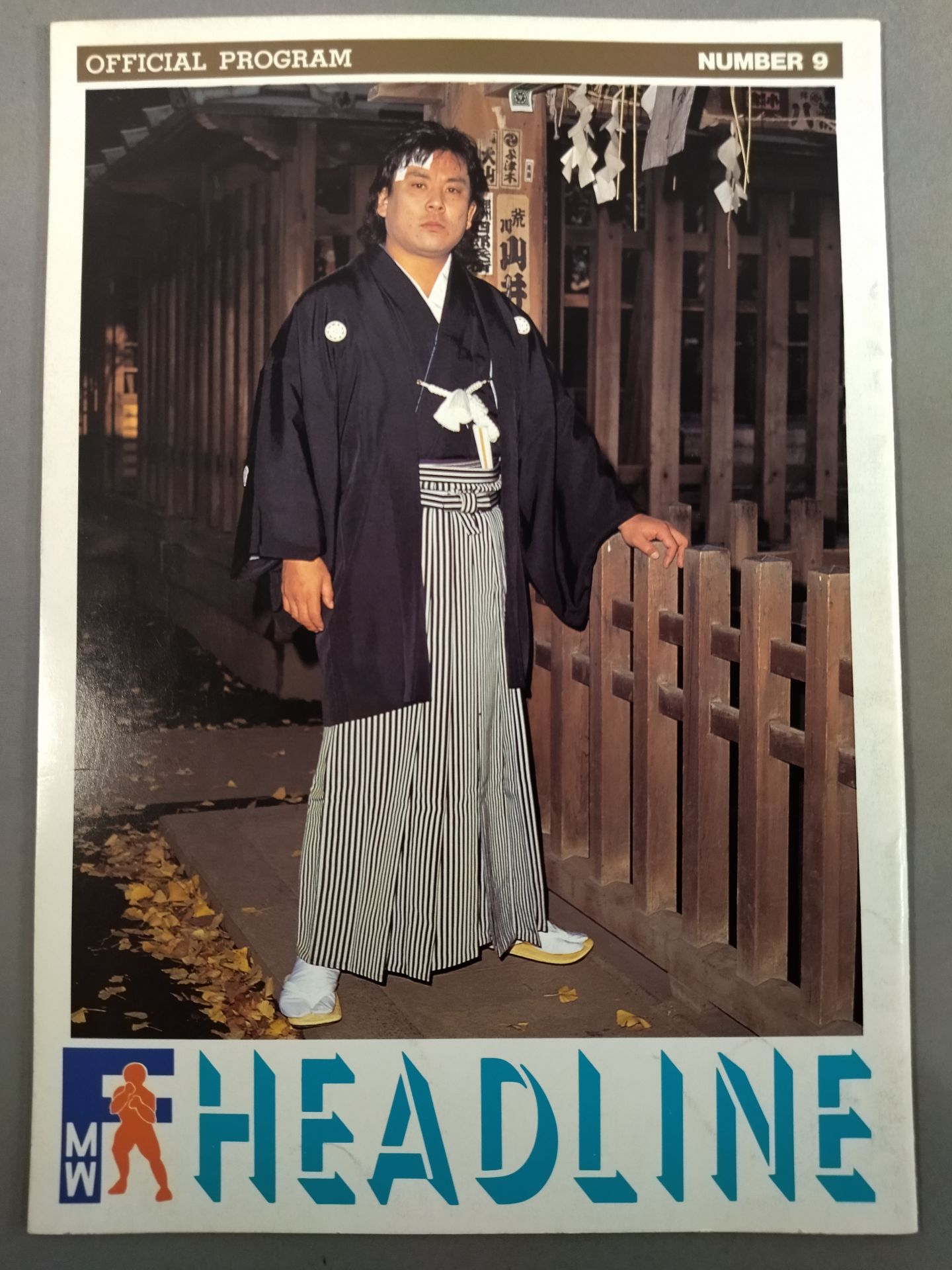 FMW HEADLINE OFFICIAL PROGRAM No.9