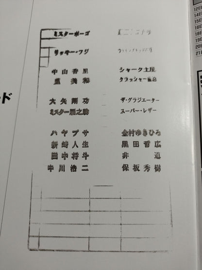 FMW OFFICIAL GUIDE BOOK 1997 Vol.3