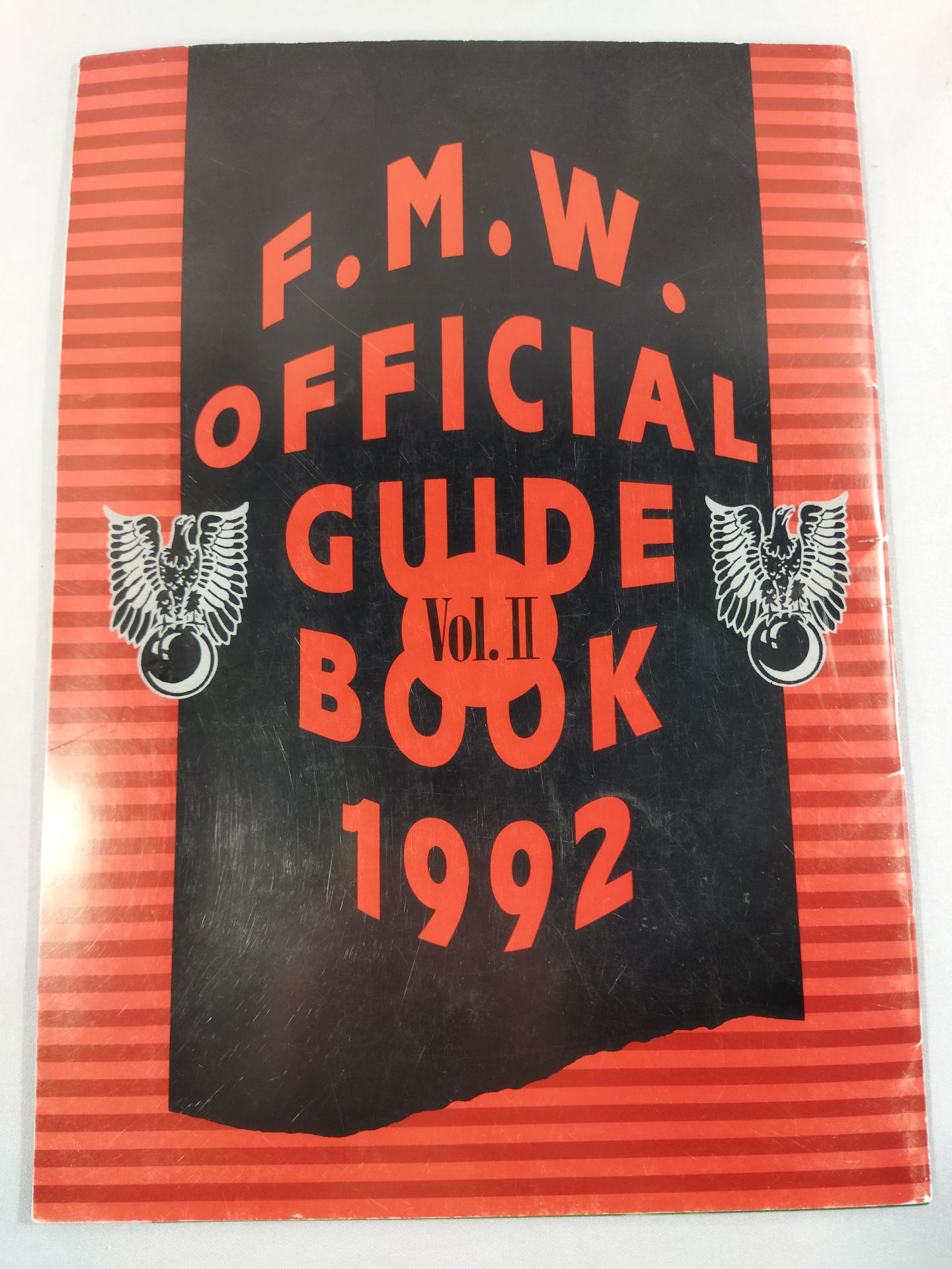 F.M.W. OFFICIAL GUIDE BOOK 1992 vol.Ⅱ
