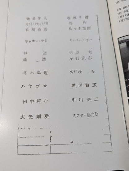 FMW OFFICIAL GUIDE BOOK 1999 vol.1