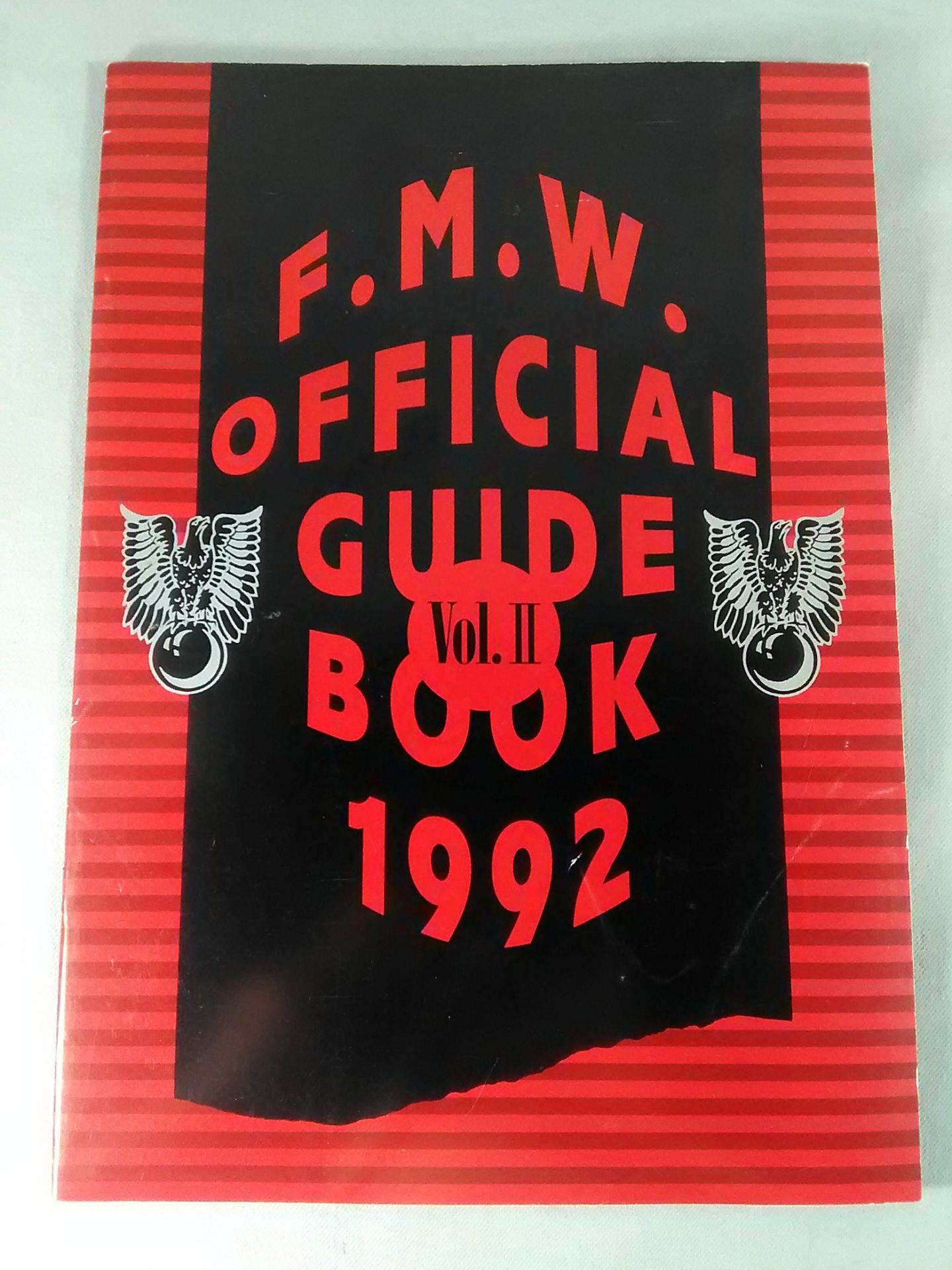 F.M.W. OFFICIAL GUIDE BOOK 1992 vol.Ⅱ