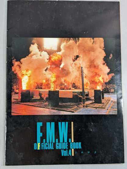 F.M.W. OFFICIAL GUIDE BOOK 1993 vol.4