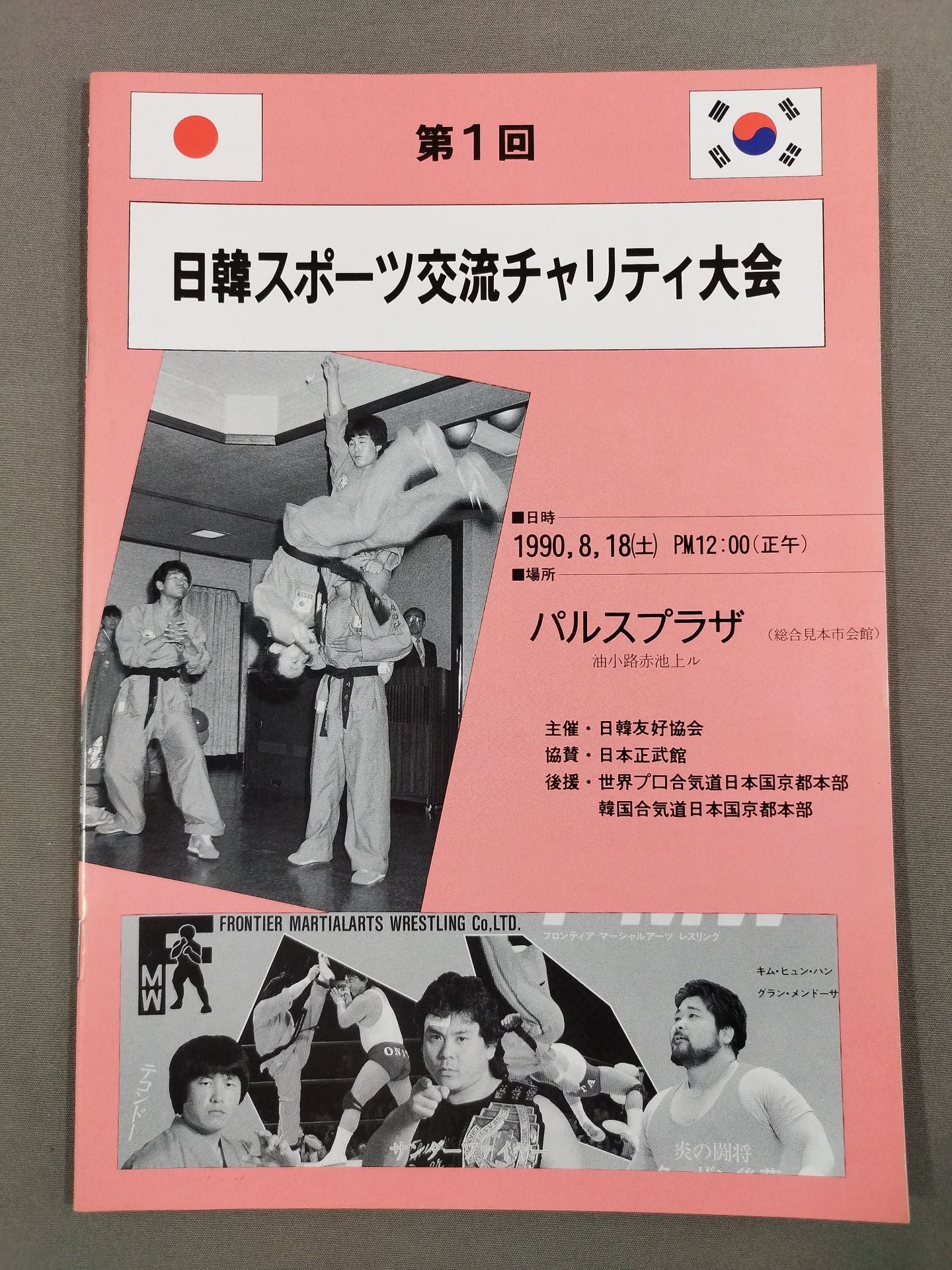 The 1st Japan-Korea Sports Exchange Charity Tournament