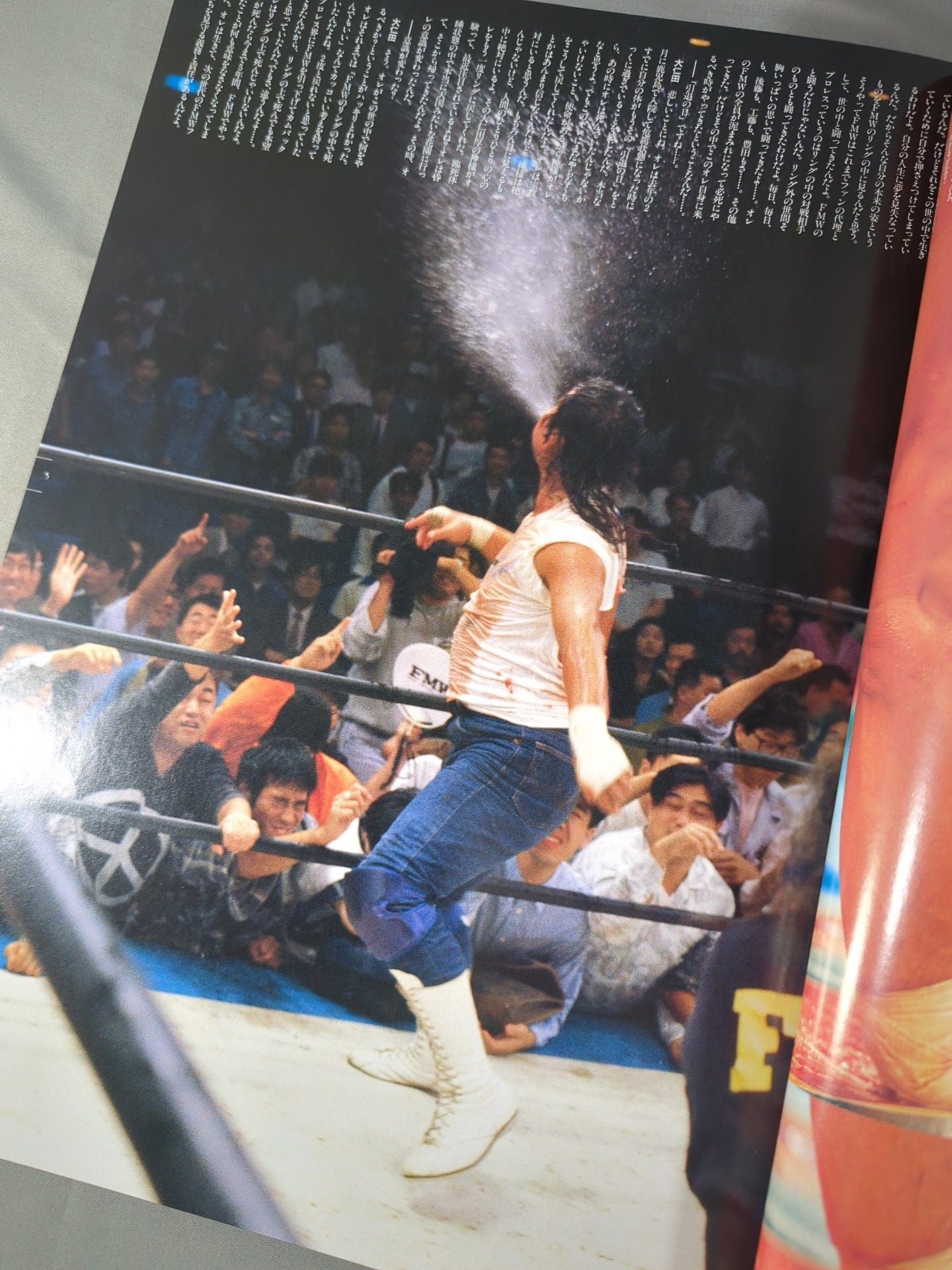 Atsushi Onita  I. Completely Preserved Memorial Brochure