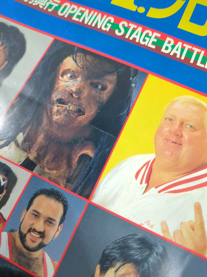 【Jason the Terrible Hand Signed Autograph 】OPENING STAGE BATTLE STATES 2nd NEXT STAGE SUPER BATTLE FESTA