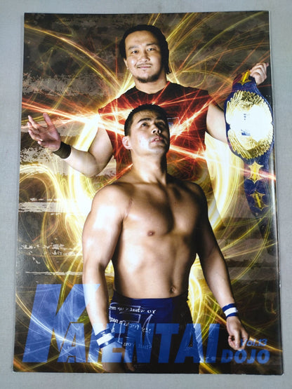 [2 fighters hand signed autograph 】KAIENTAI-DOJO Vol.13