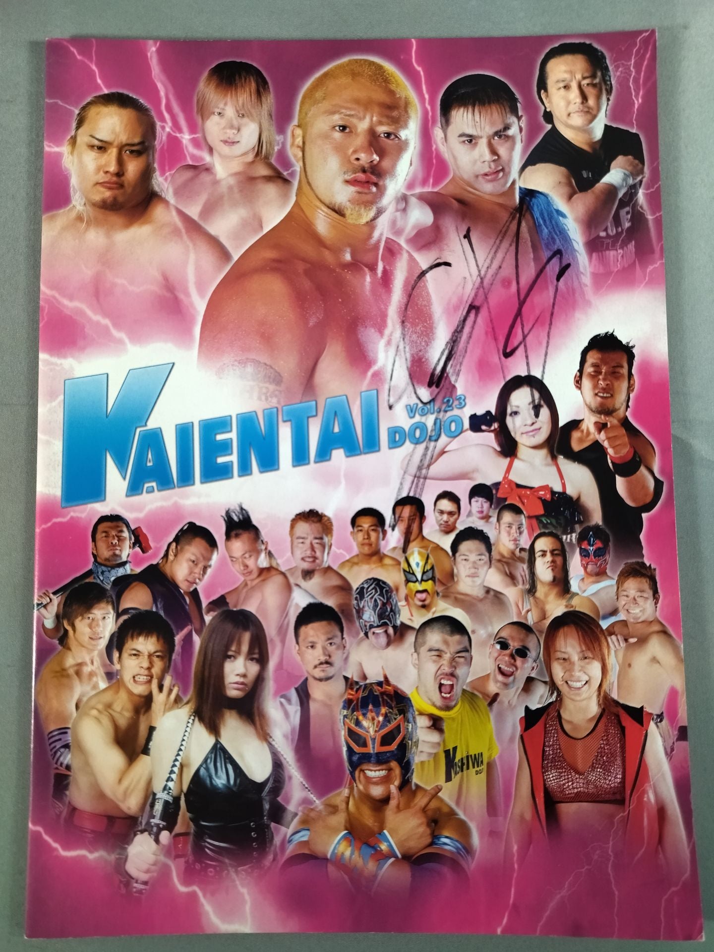 【TAKAみちのく 直筆サイン入り】KAIENTAI-DOJO Vol.23