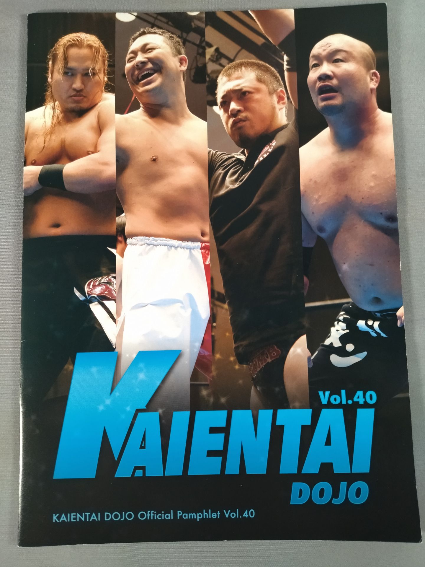 [12 fighters hand signed autograph 】KAIENTAI-DOJO Vol.40
