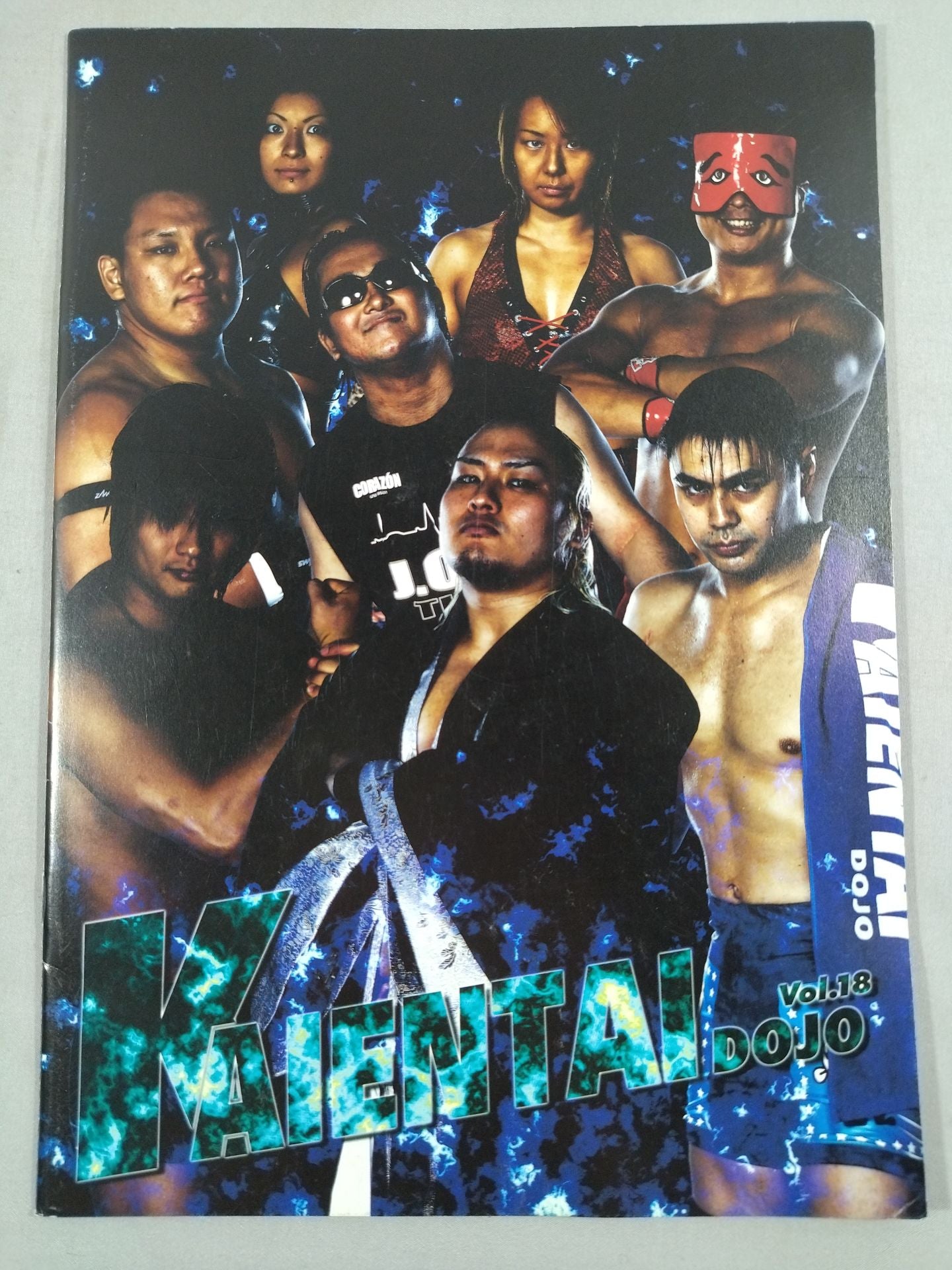 【Ryota Chikuzen hand signed autograph 】KAIENTAI-DOJO Vol.18