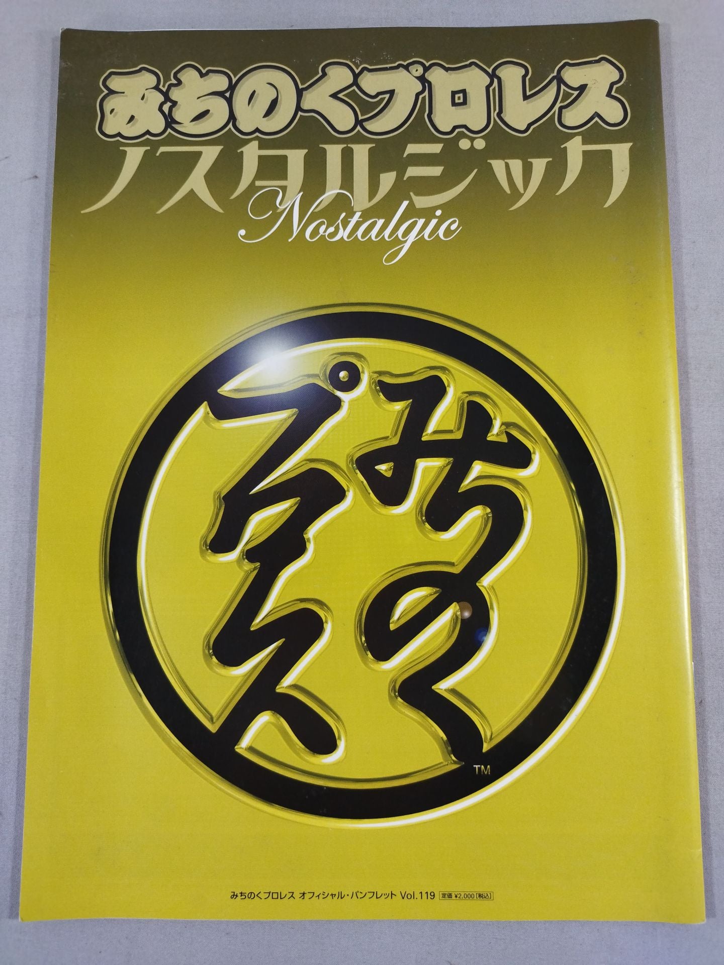 みちのくプロレス オフィシャルパンフレット Vol.119