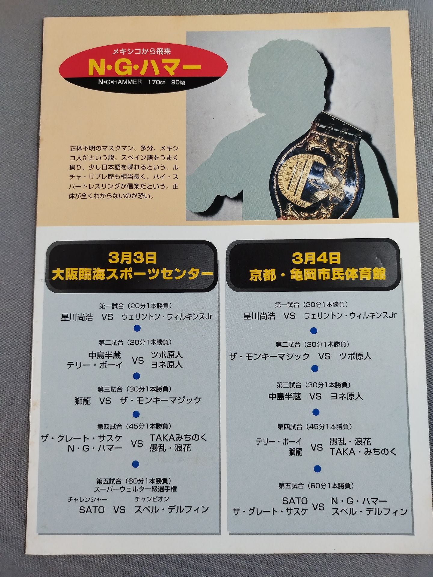 Michinoku Pro Wrestling  / Sakura Sakura '95