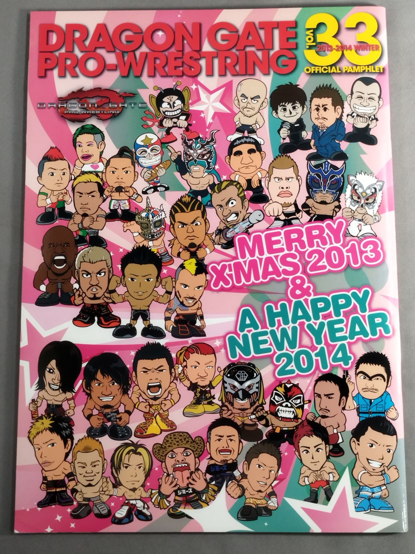 2013-2014ドラゴンゲート オフィシャルパンフレット Vol.33