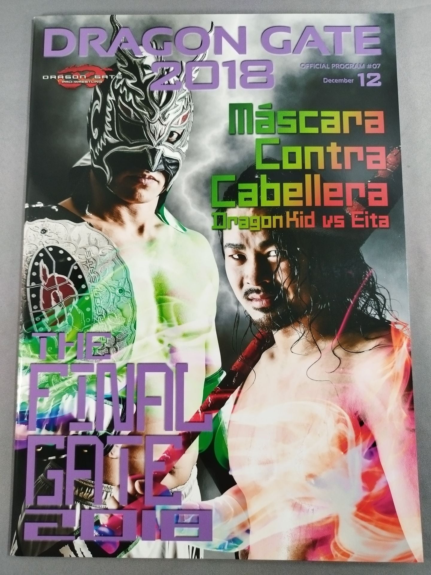 2018-2019 Dragon Gate Official Program #07