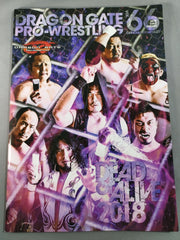 3選手直筆サイン入り】2018ドラゴンゲート オフィシャルパンフレット