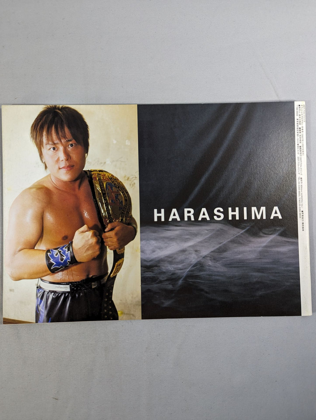 ★HARASHIMA vs MIKAMI KO-D DDT ★Official Program 2007 WINTER Vol.07
