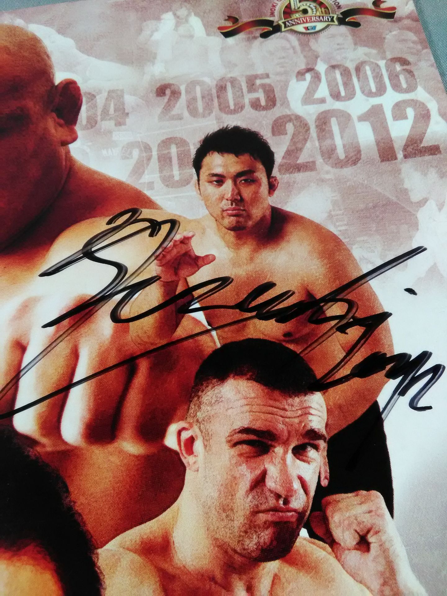 【Hideki Suzuki hand signed autograph 】IGF / GENOME.23
