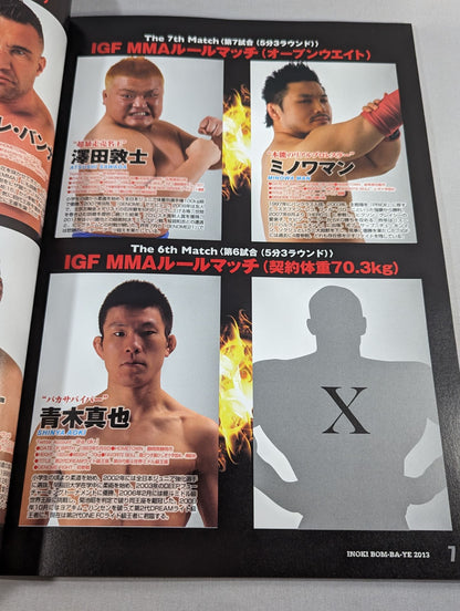 IGF / INOKI BOM-BA-YE 2013 / イノキボンバイエ2013