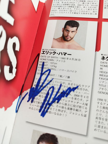 [Eric Hammer hand signed autograph ] IGF / GENOME.11 /