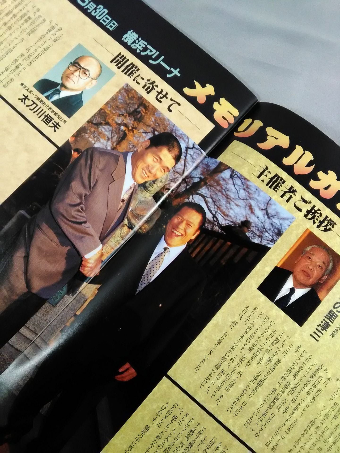 ★ Memorial Rikidozan ★ Rikidozan OB Association & Pro Wrestling  Inaugural Tournament