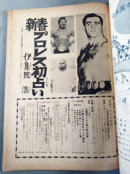 月刊ファイト 1956年1月号