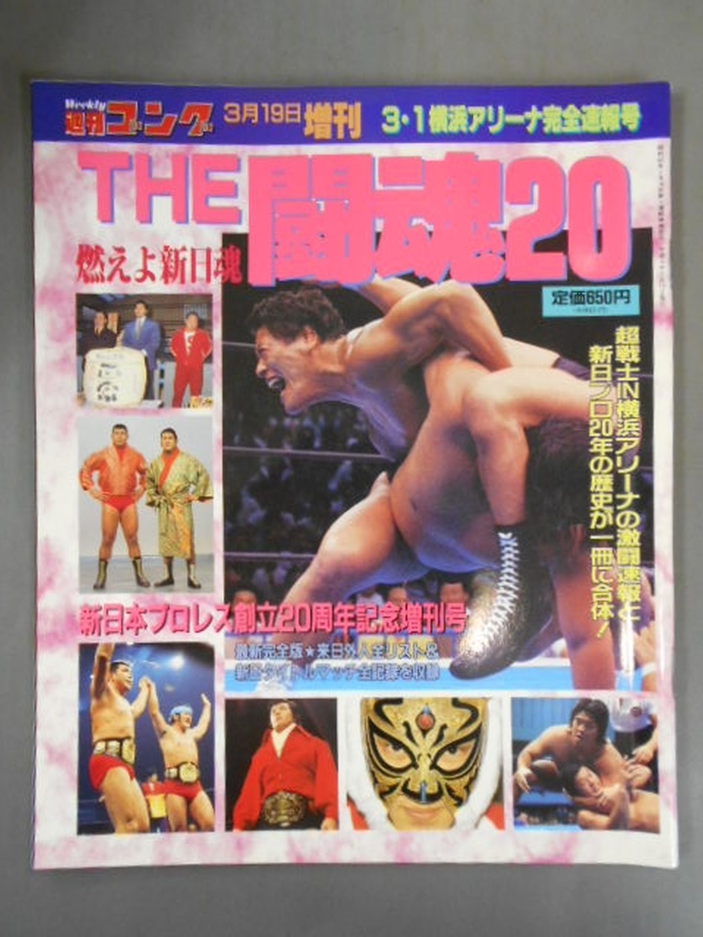 Gong Special Issue "THE Fighting Spirit 20" <3/1 Yokohama Arena Complete Bulletin Issue>