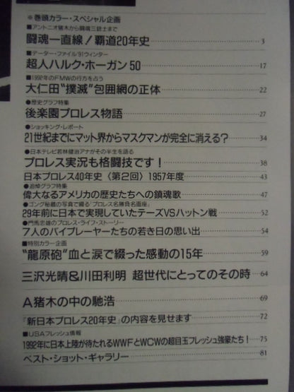 Gong Special Issue '91 Winter Issue Weekly  Gong Special
