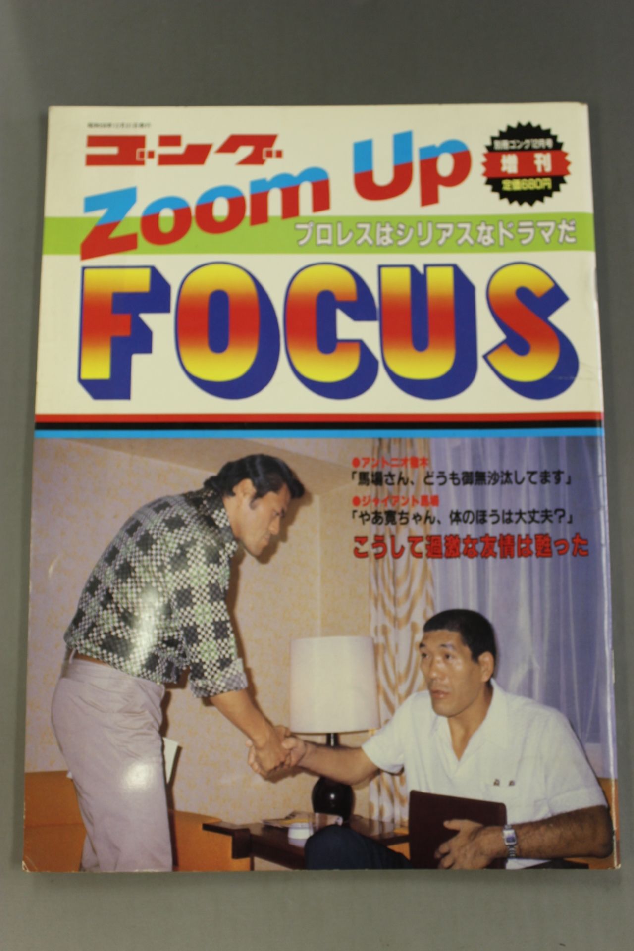 ゴング増刊号 ゴング ZOOM UP FOCUS
