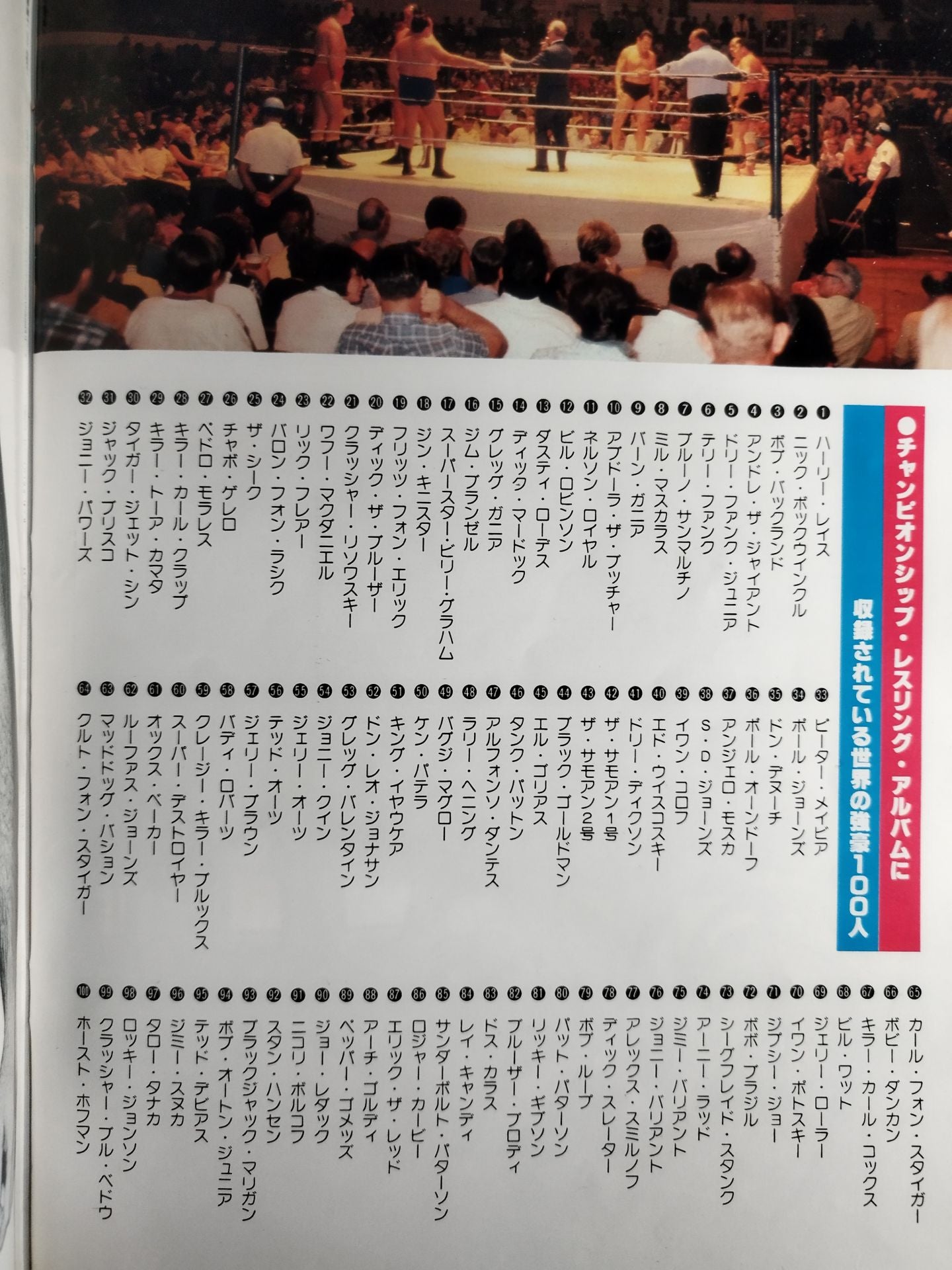 ゴング増刊号 ’78USA CHAMPIONSHIP WRESTLING ALBUM