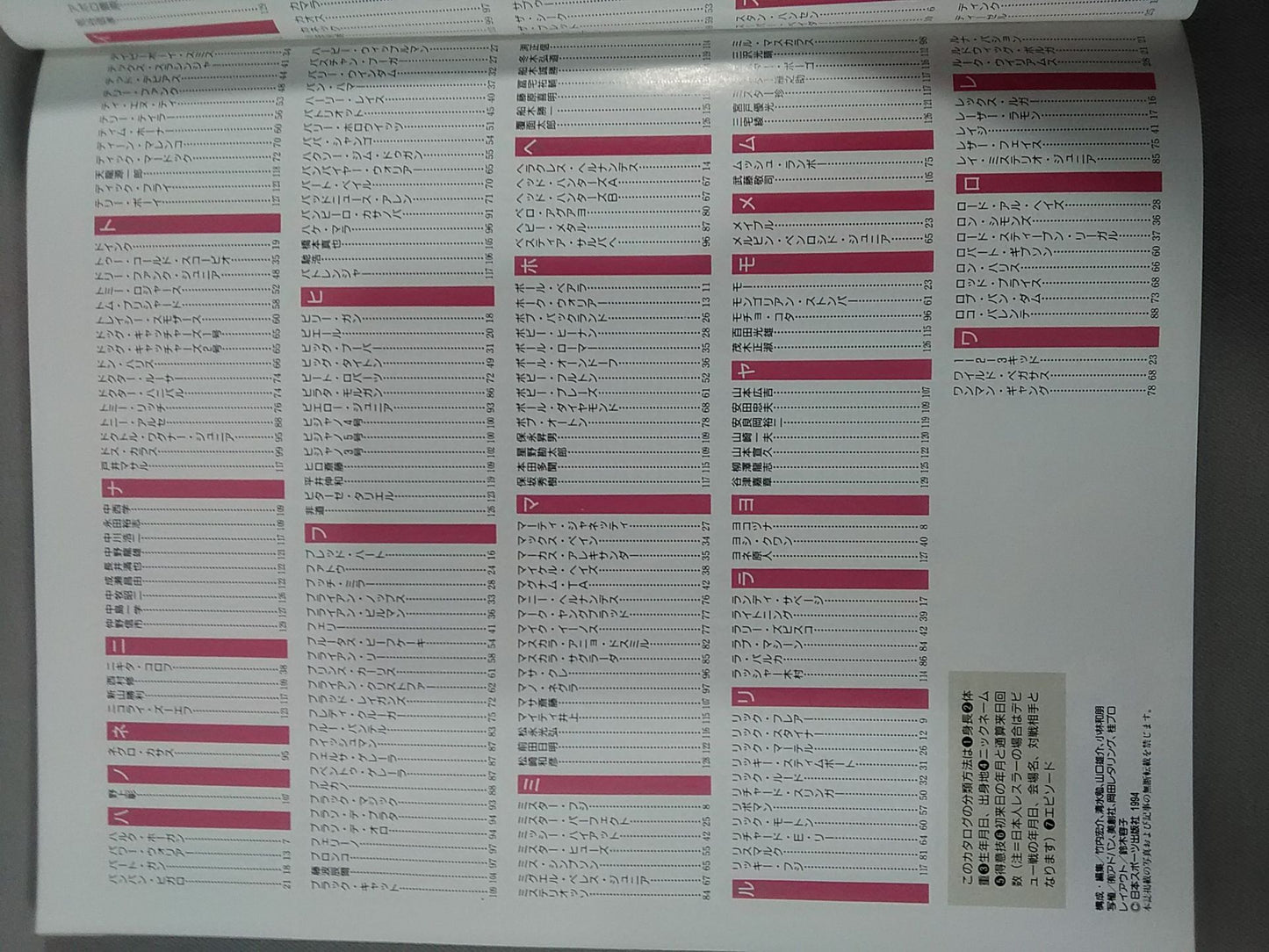 ゴング増刊号 94プロレスオールスターSUPERカタログ