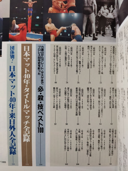 ゴング増刊号 日本プロレス40年史～創刊27周年記念出版～