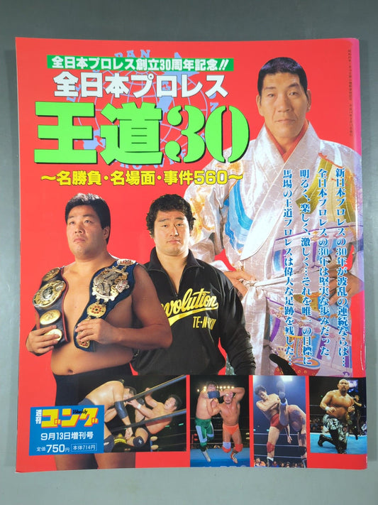 ゴング増刊号 全日本プロレス 王道30 名勝負・名場面・事件560