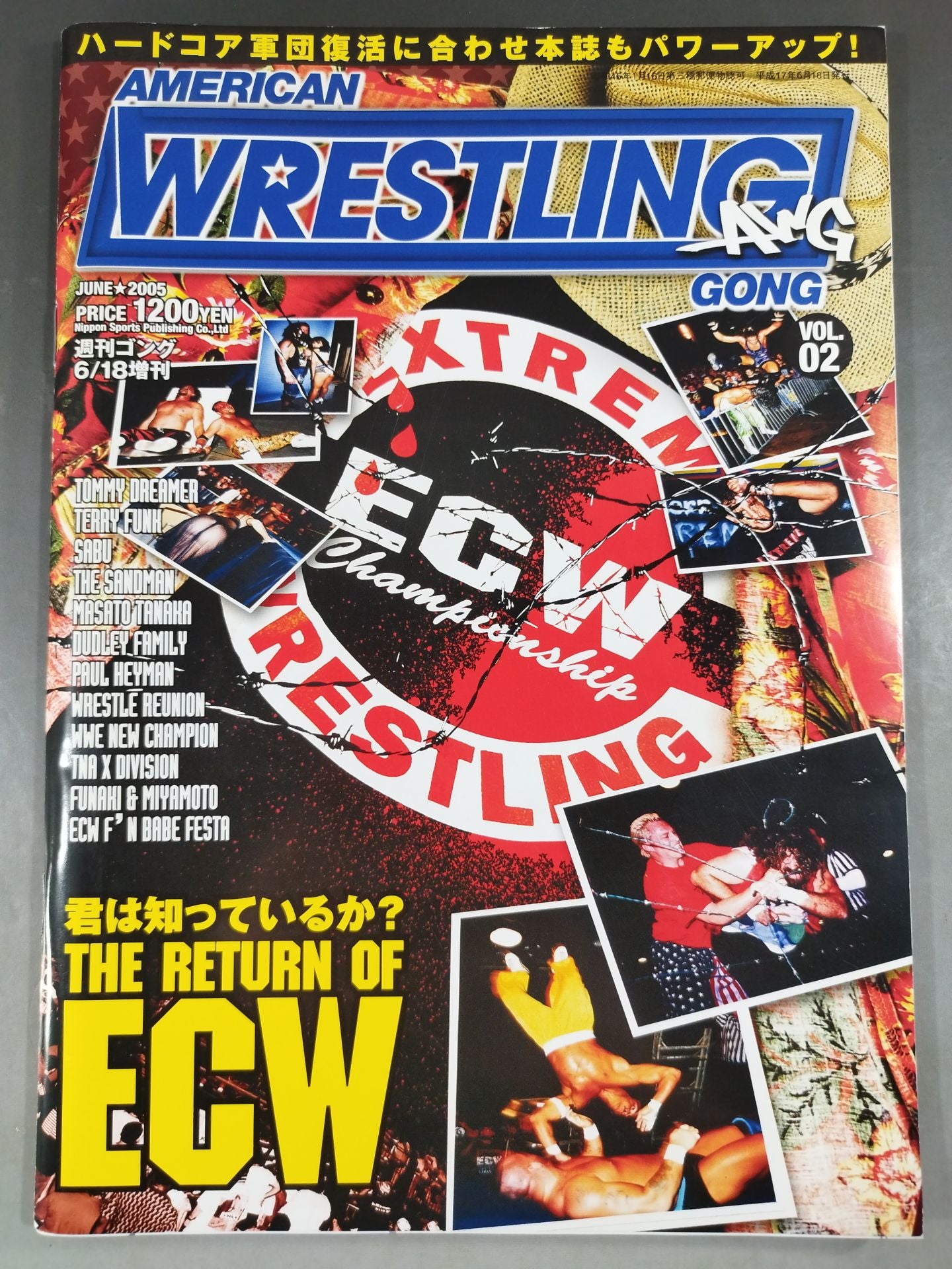 Gong Extra Issue AMERICAN Wrestling  GONG vol.2