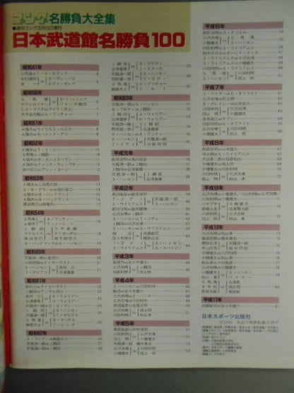 Gong Special Issue Japan Budokan Famous Match 100 33 Years After the Baba vs Eric Match