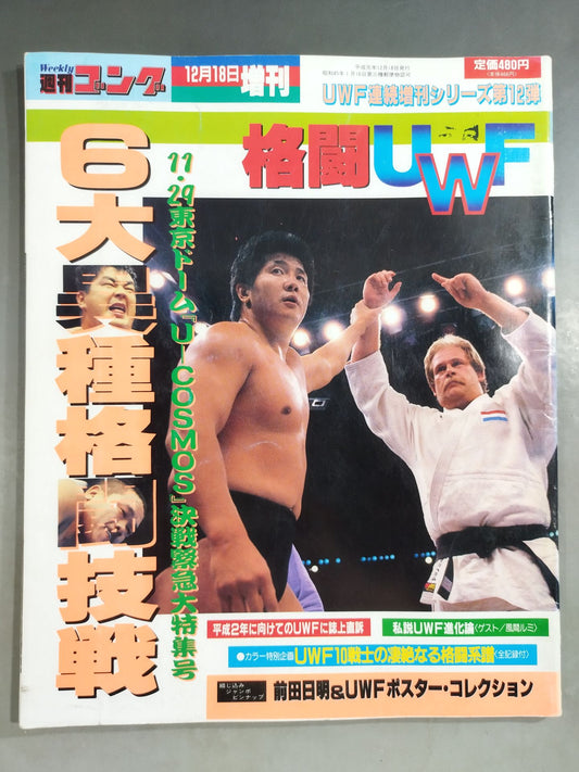 Gong Special Issue "Fighting UWF" Vol.12
