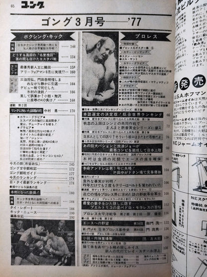 月刊ゴングVol.10 No.4