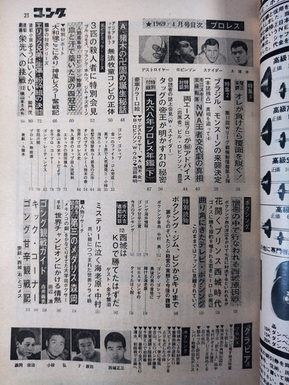 月刊ゴングVol.2 No.4