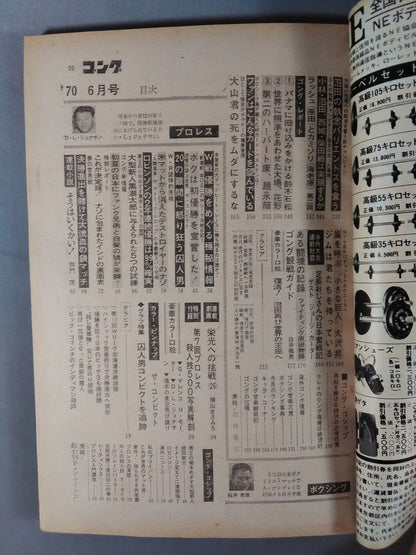 月刊ゴングVol.3 No.6